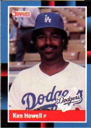 1988 Donruss Baseball Cards    130     Ken Howell
